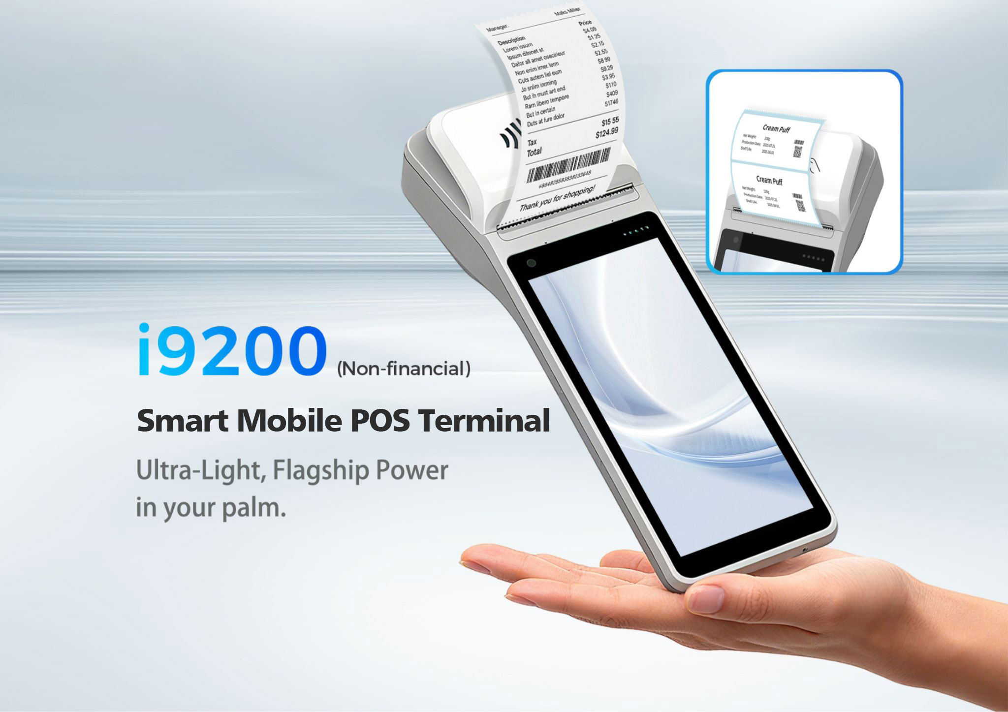 Upgrade Your Checkout: Introducing the i9200 Smart Mobile POS Terminal